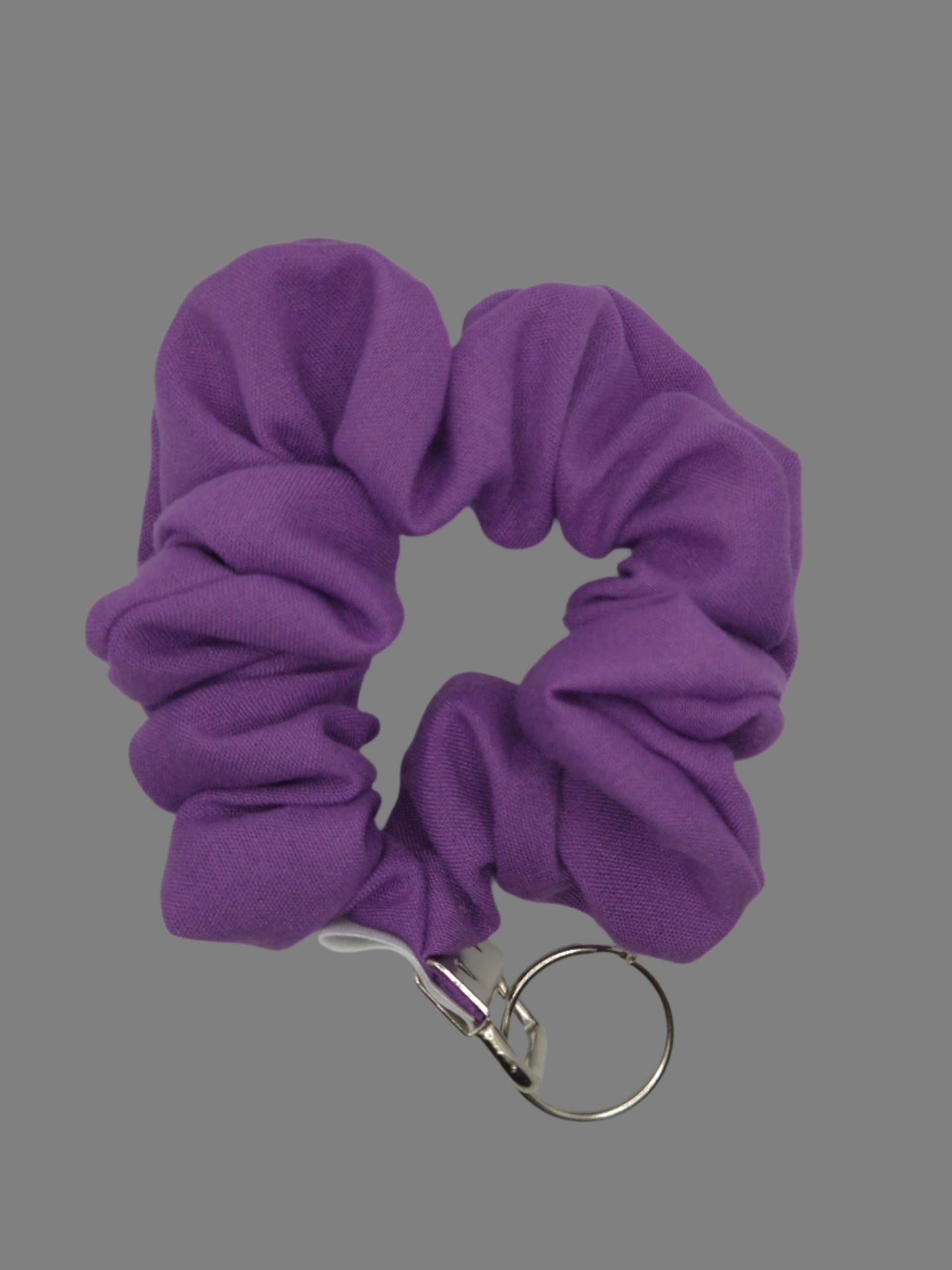 Purple Scrunchie Wristlet | Rayon