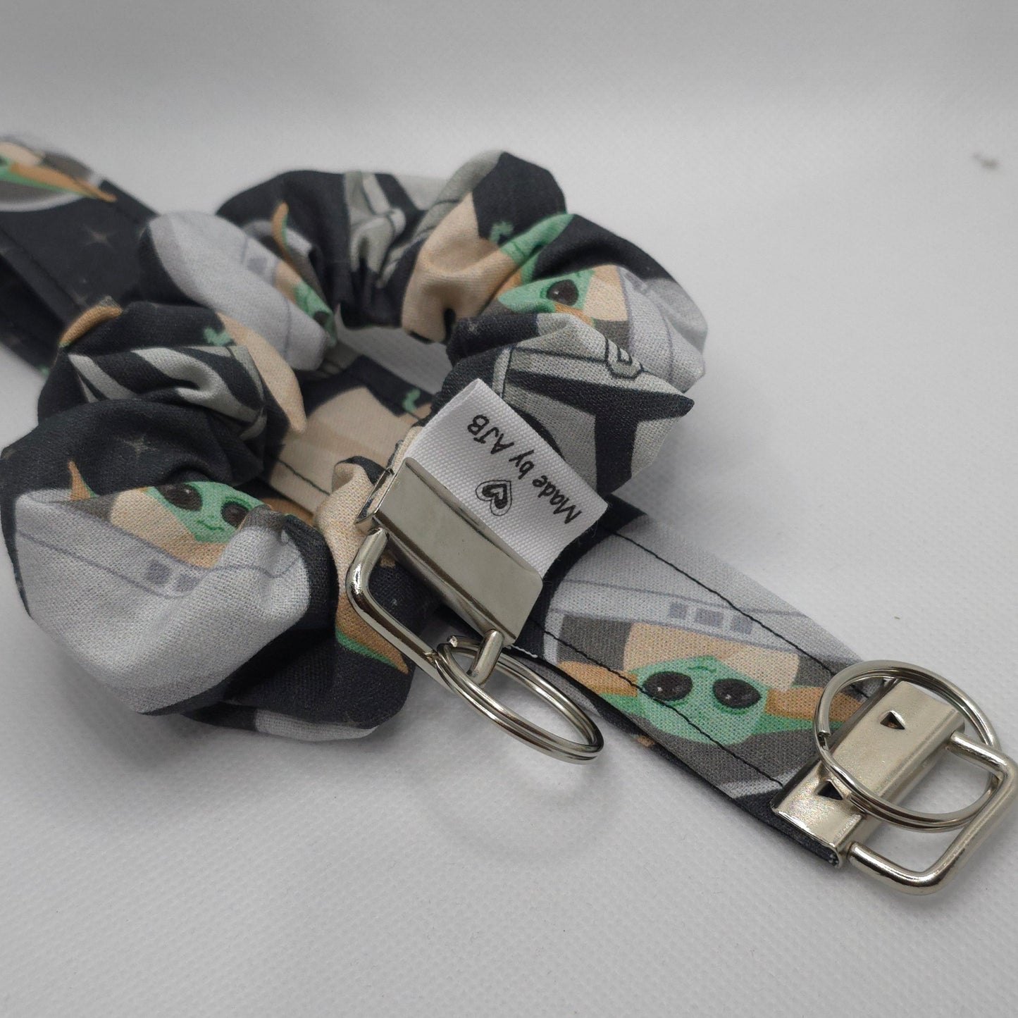 The Mandalorian Scrunchie Wristlet | Cotton