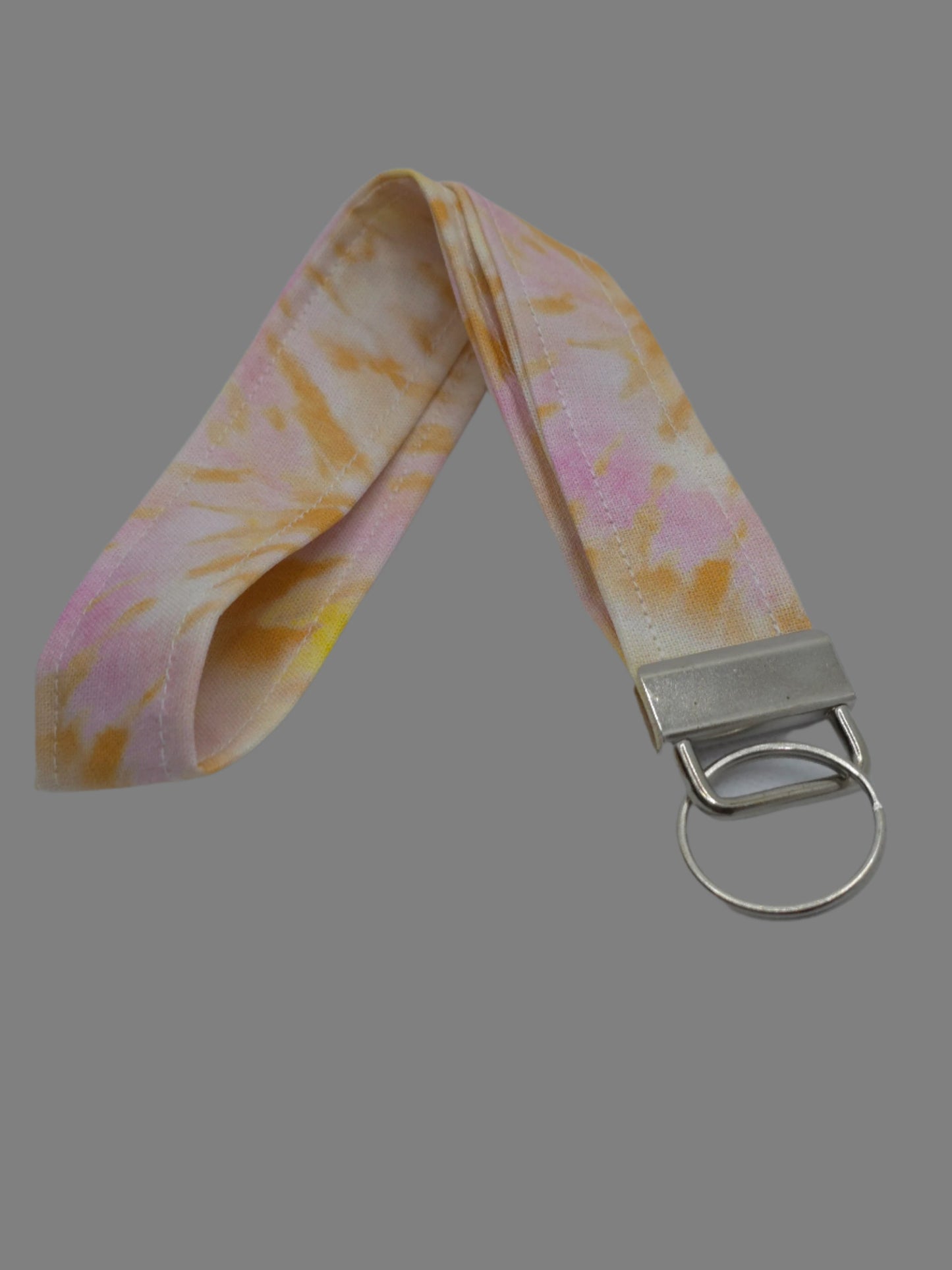 Pink and Yellow Wristlet | Cotton