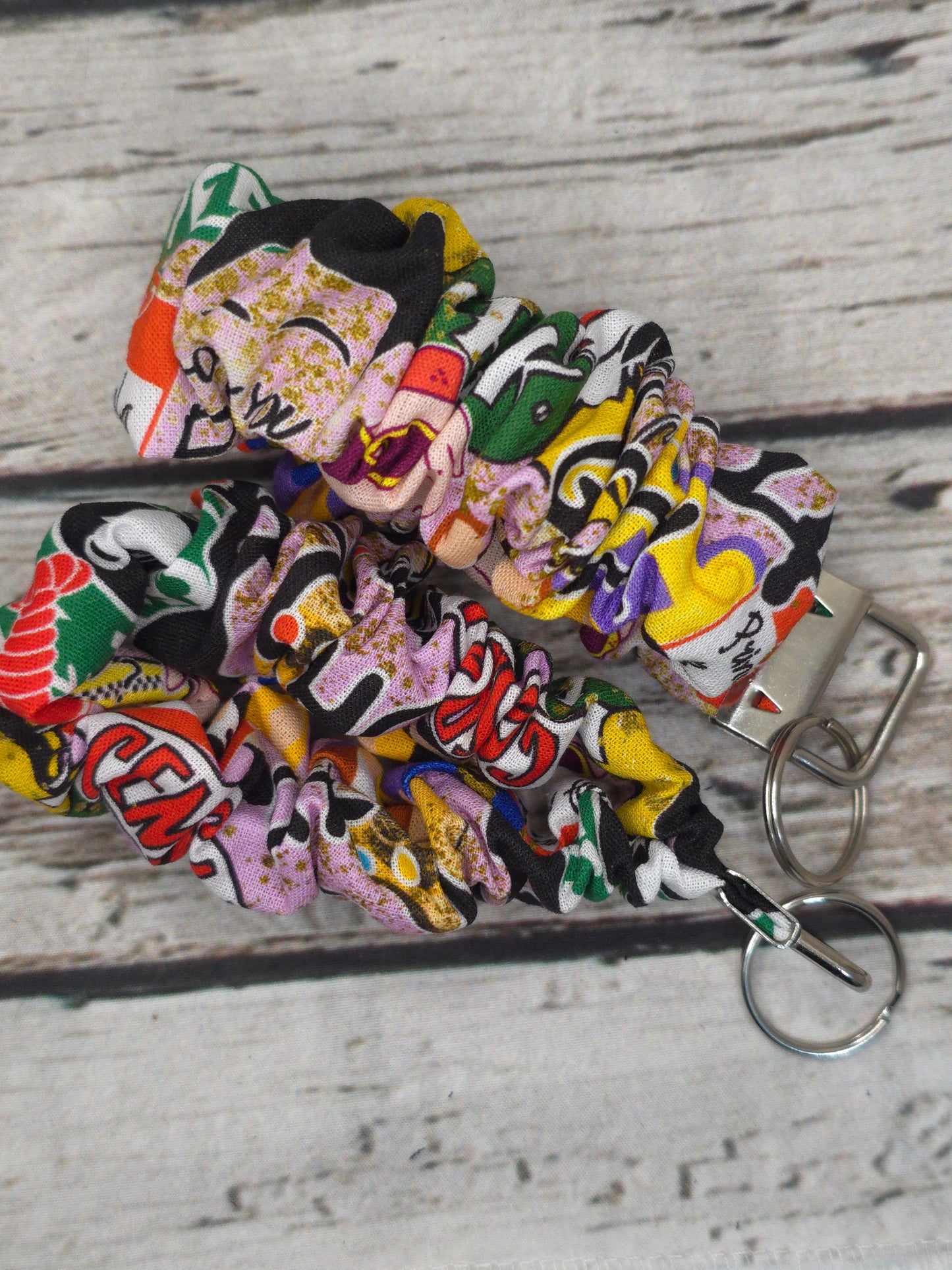 Friends Inspired Scrunchie Wristlet | Cotton