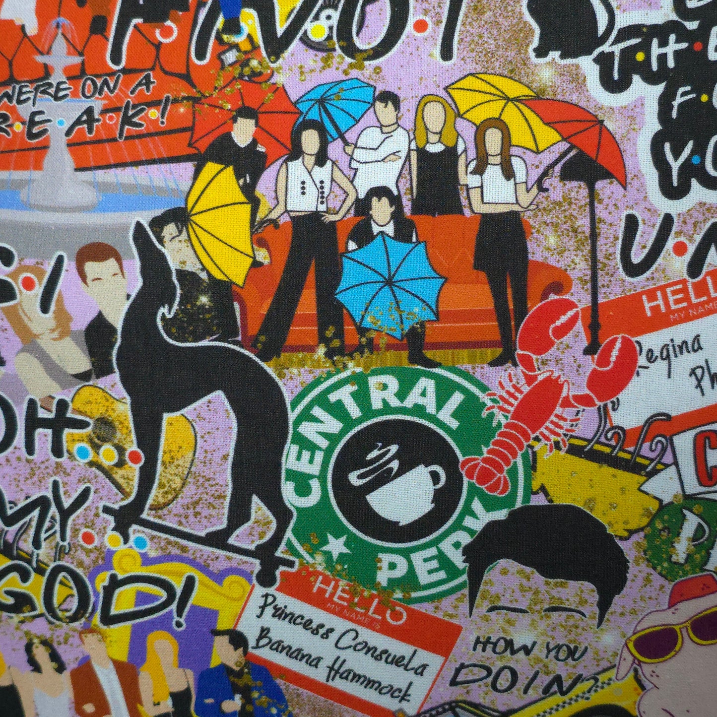 Friends | Large Luxe Scrunchie