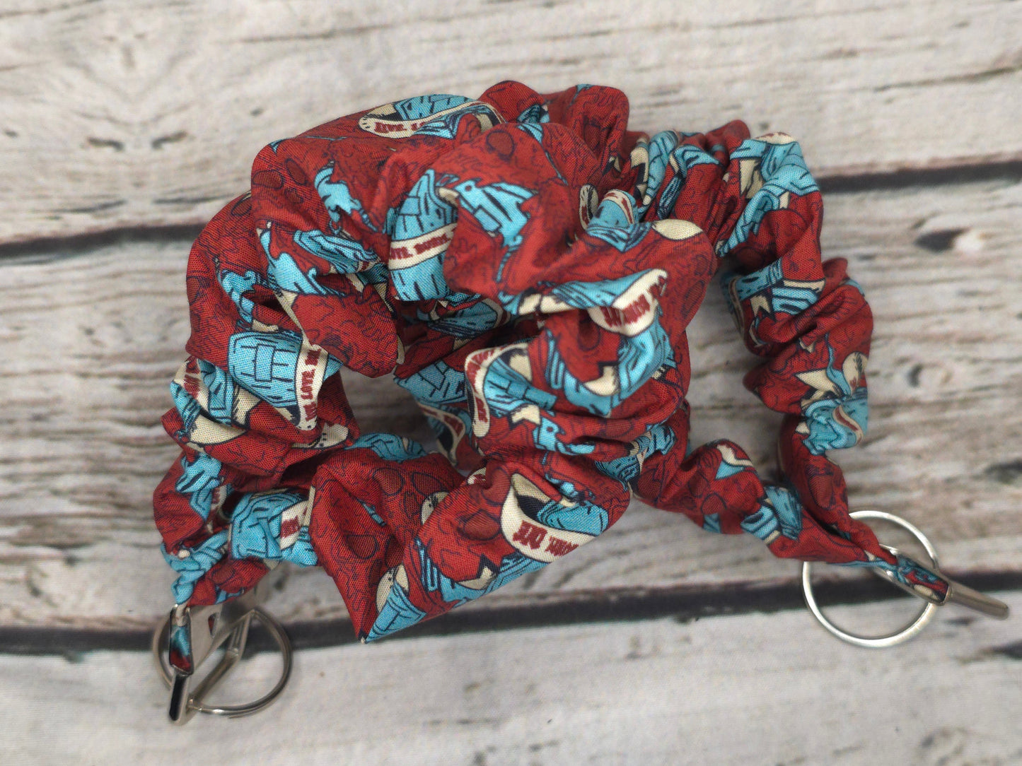 Atreyu Live Love Burn Die Scrunchie Wristlet | Cotton Poplin