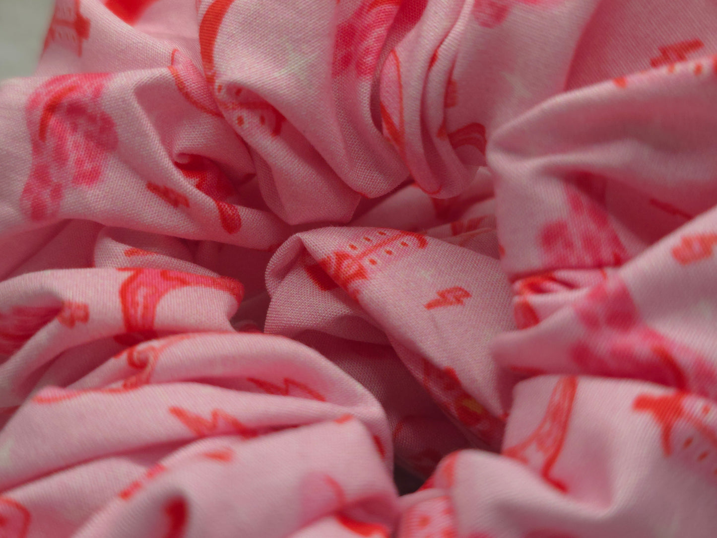 Pink Cowboy | Large Luxe Scrunchie
