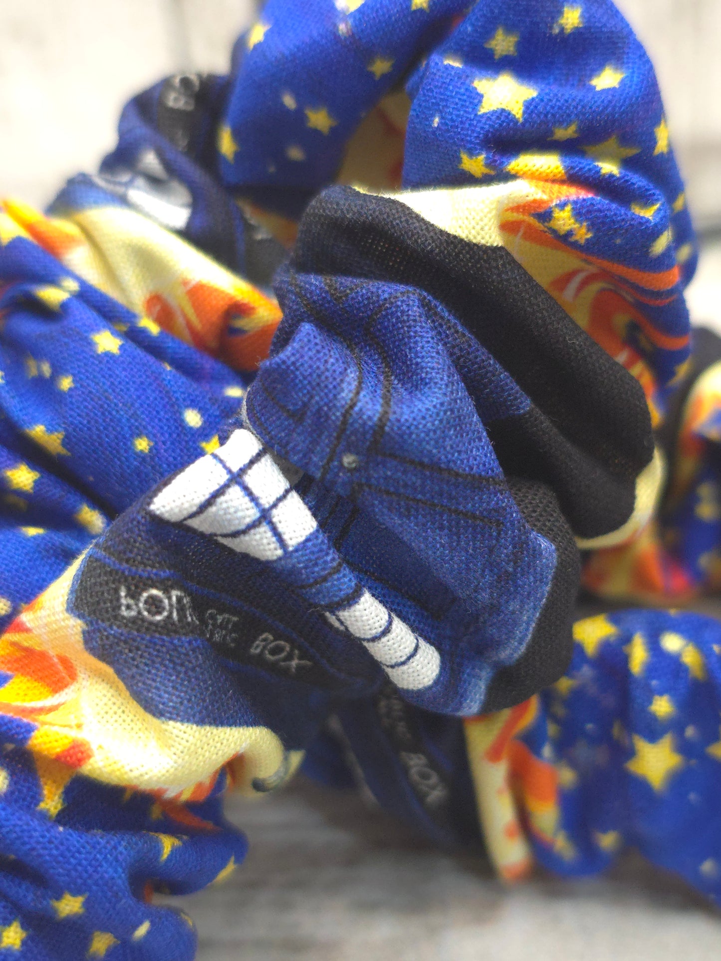 Dr Who Scrunchie Wristlet | Cotton