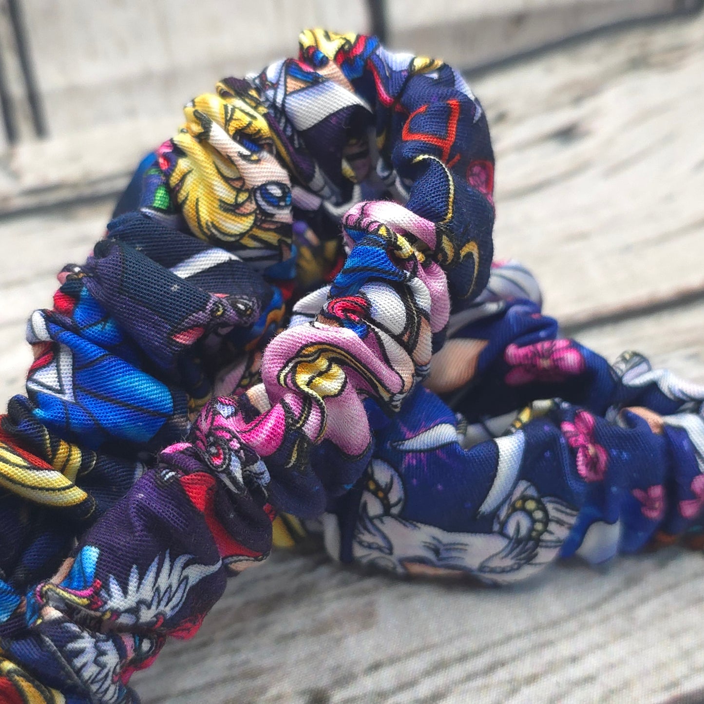 Sailor Moon Mix Scrunchie Wristlet | Cotton