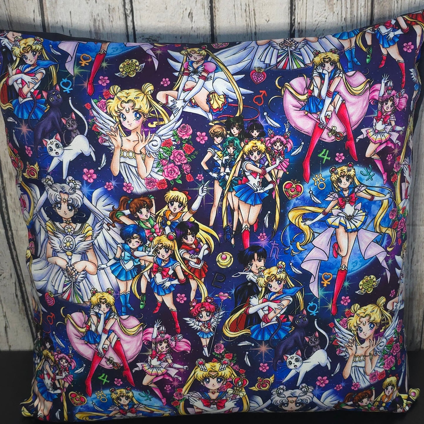 Sailor Moon Mix Cushion Cover | Cotton