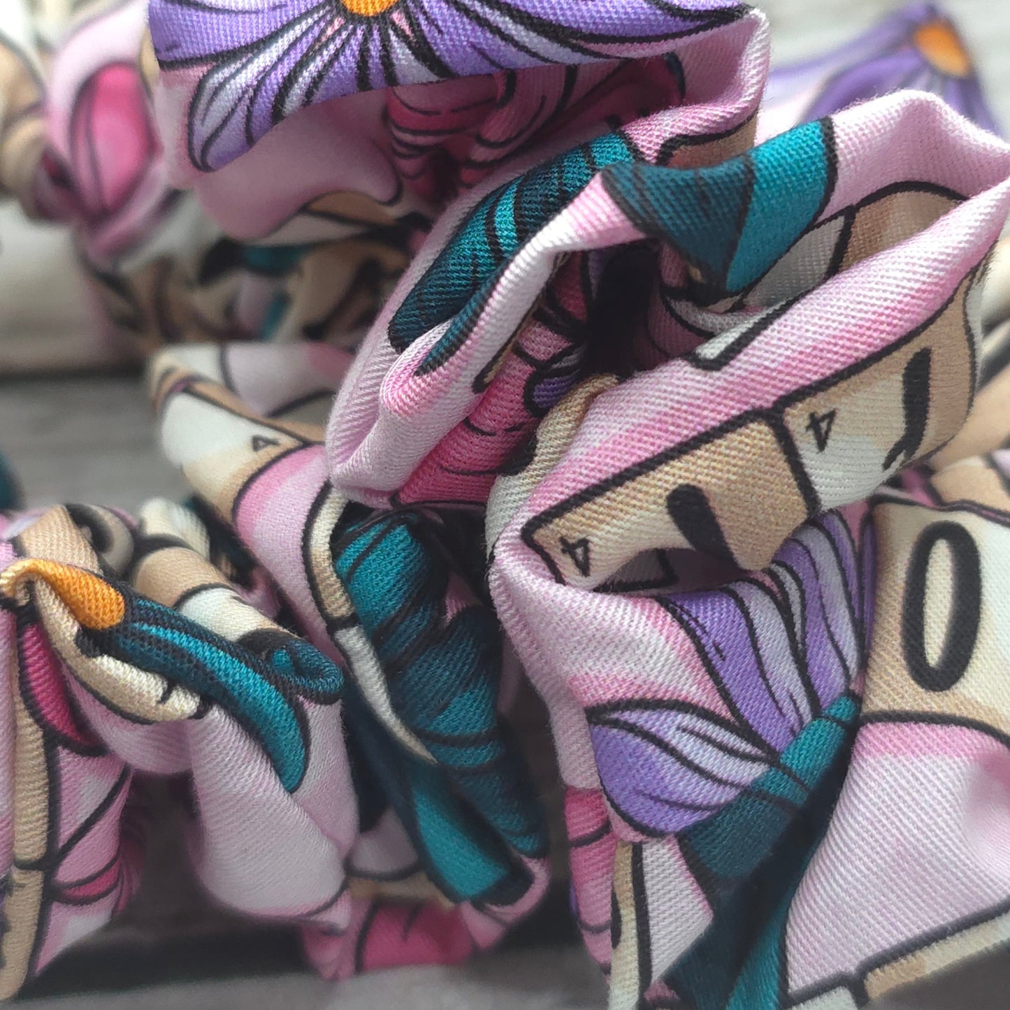 Sassy Scrabble | Large Luxe Scrunchie