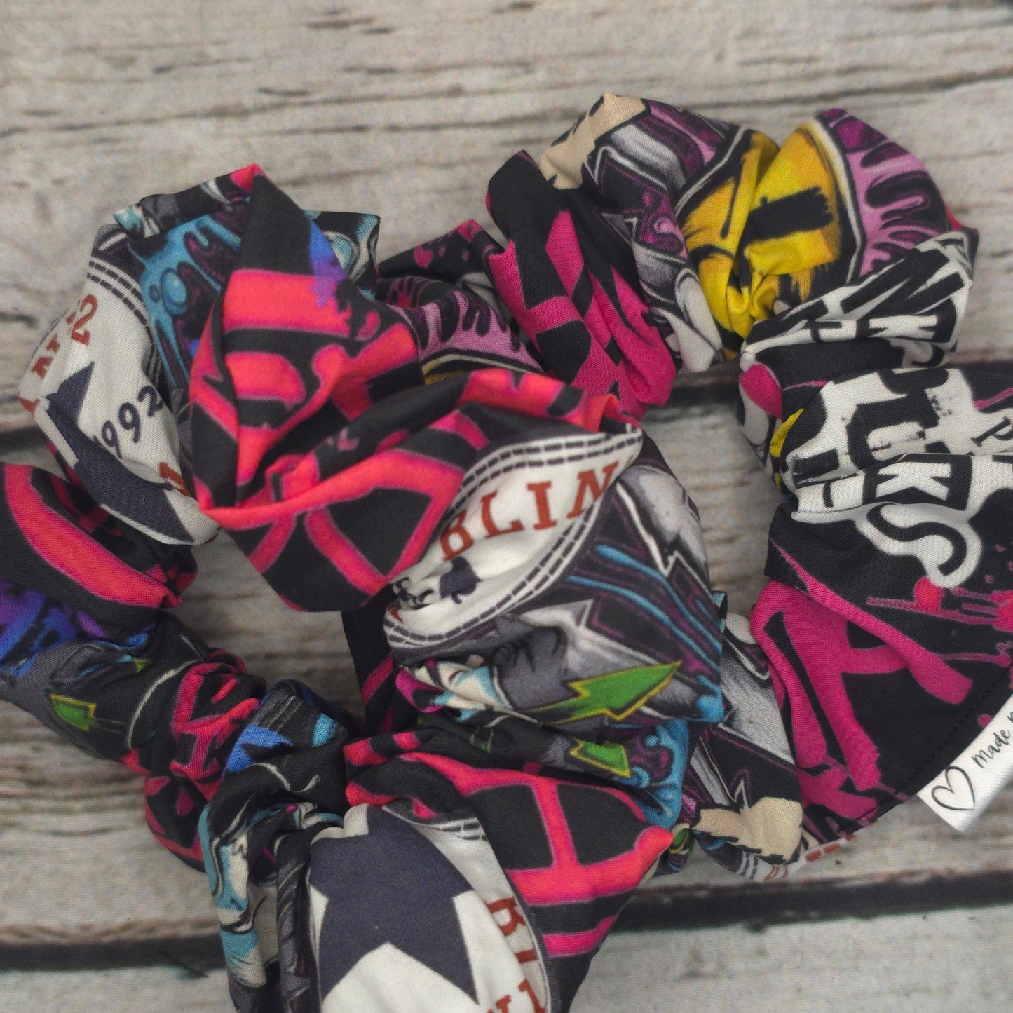 Blink 182 | Large Luxe Scrunchie