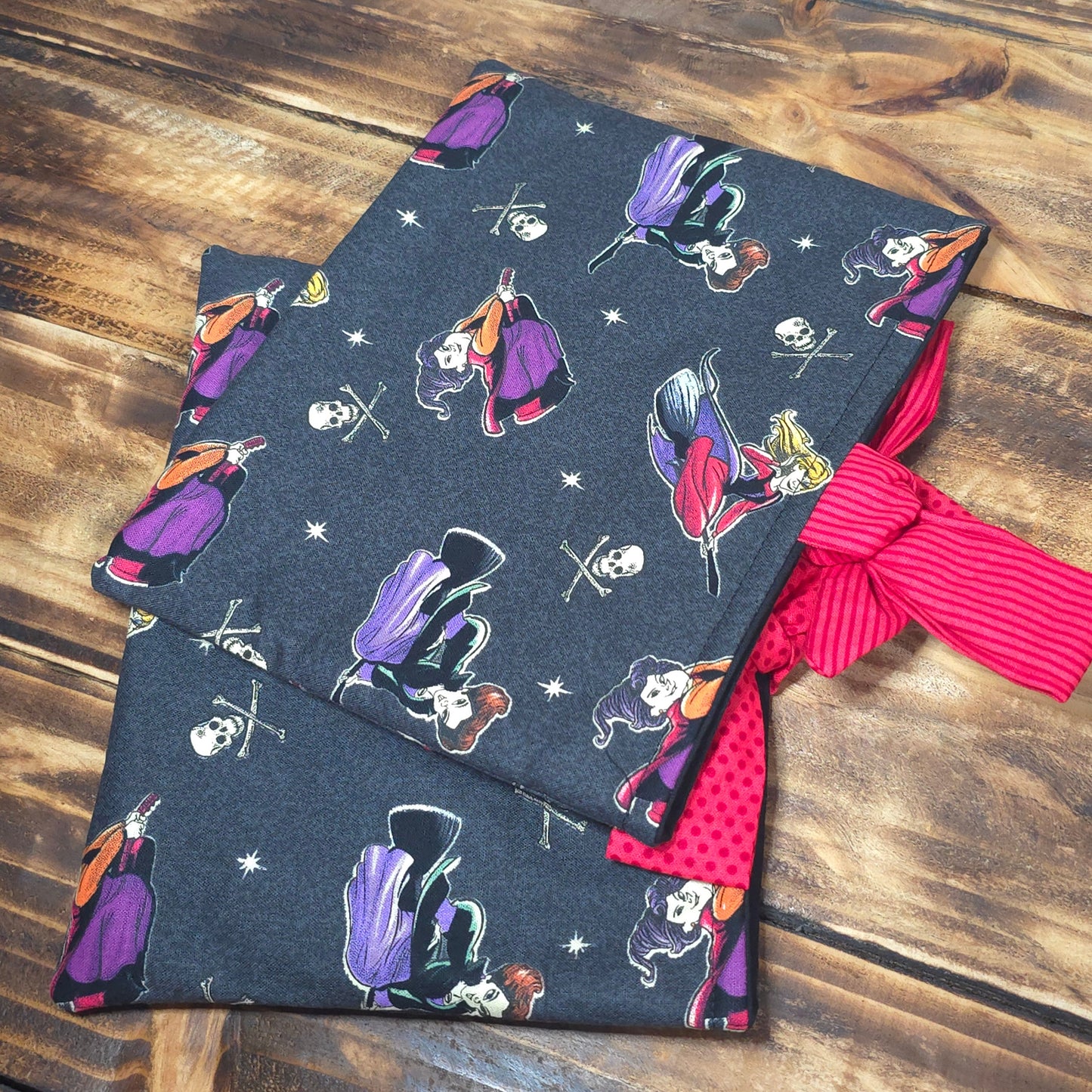 Hocus Pocus Fabric Book Sleeve – Side Tie Closure – 3 Sizes