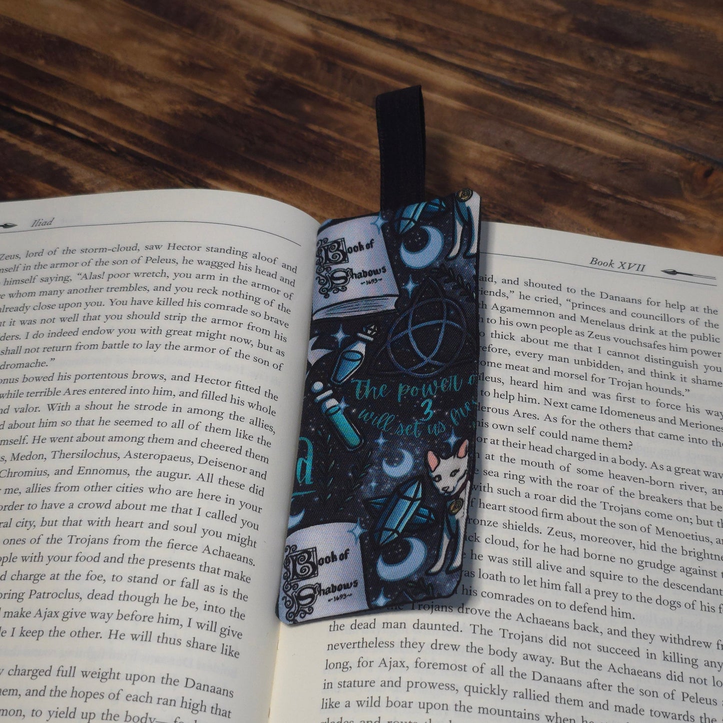 Charmed Bookmark | Cotton Twill