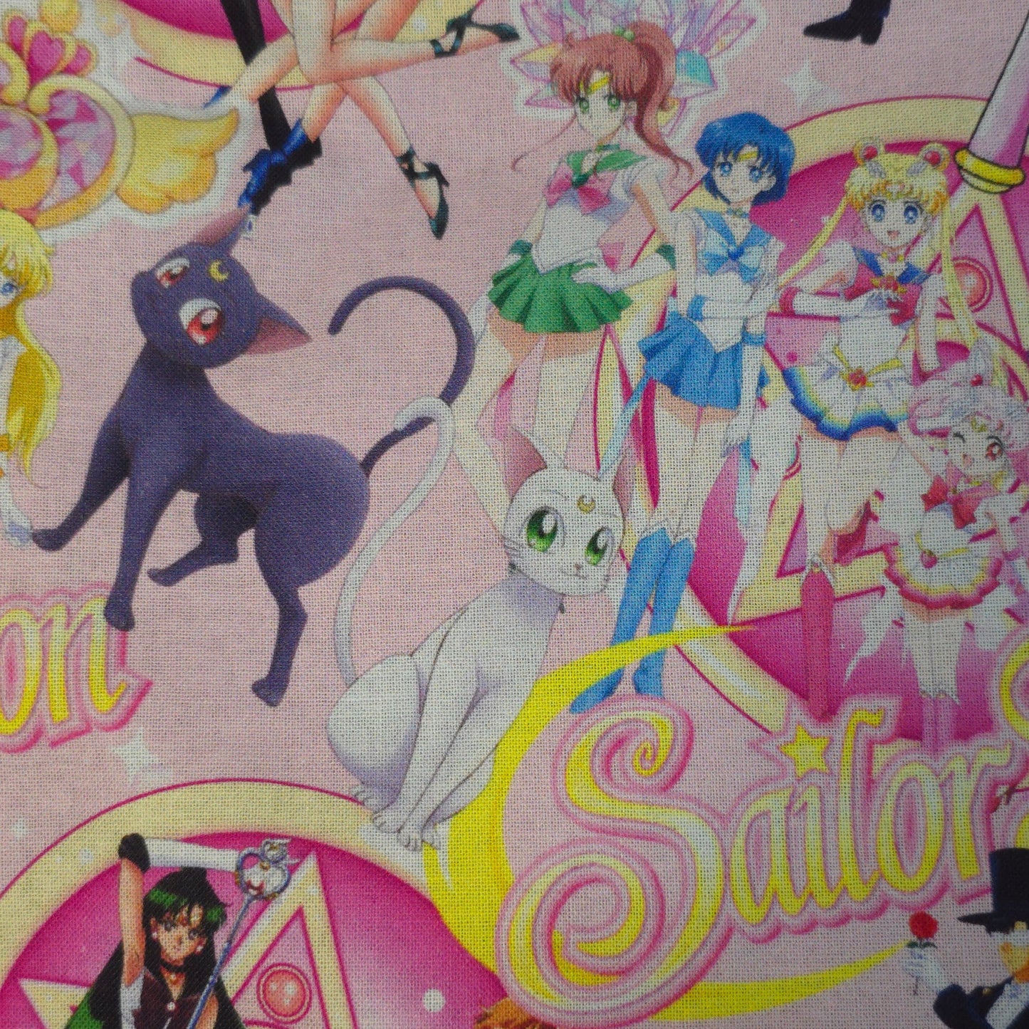 Sailor Moon Squad Scrunchie Wristlet | Cotton