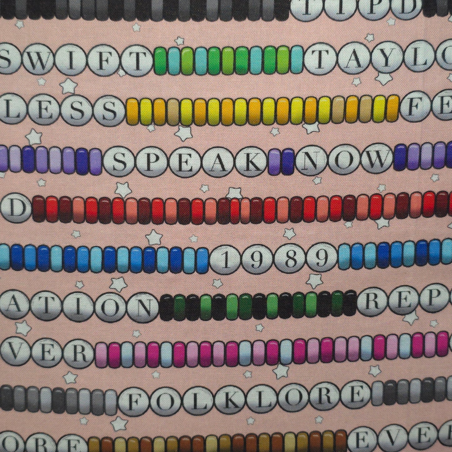 TS Friendship Bracelet | Fabric Bookmark