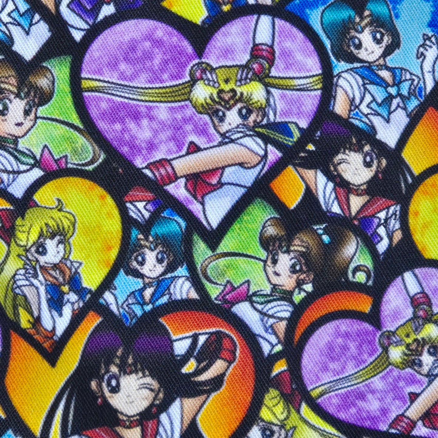 Sailor Moon Hearts | Large Luxe Scrunchie