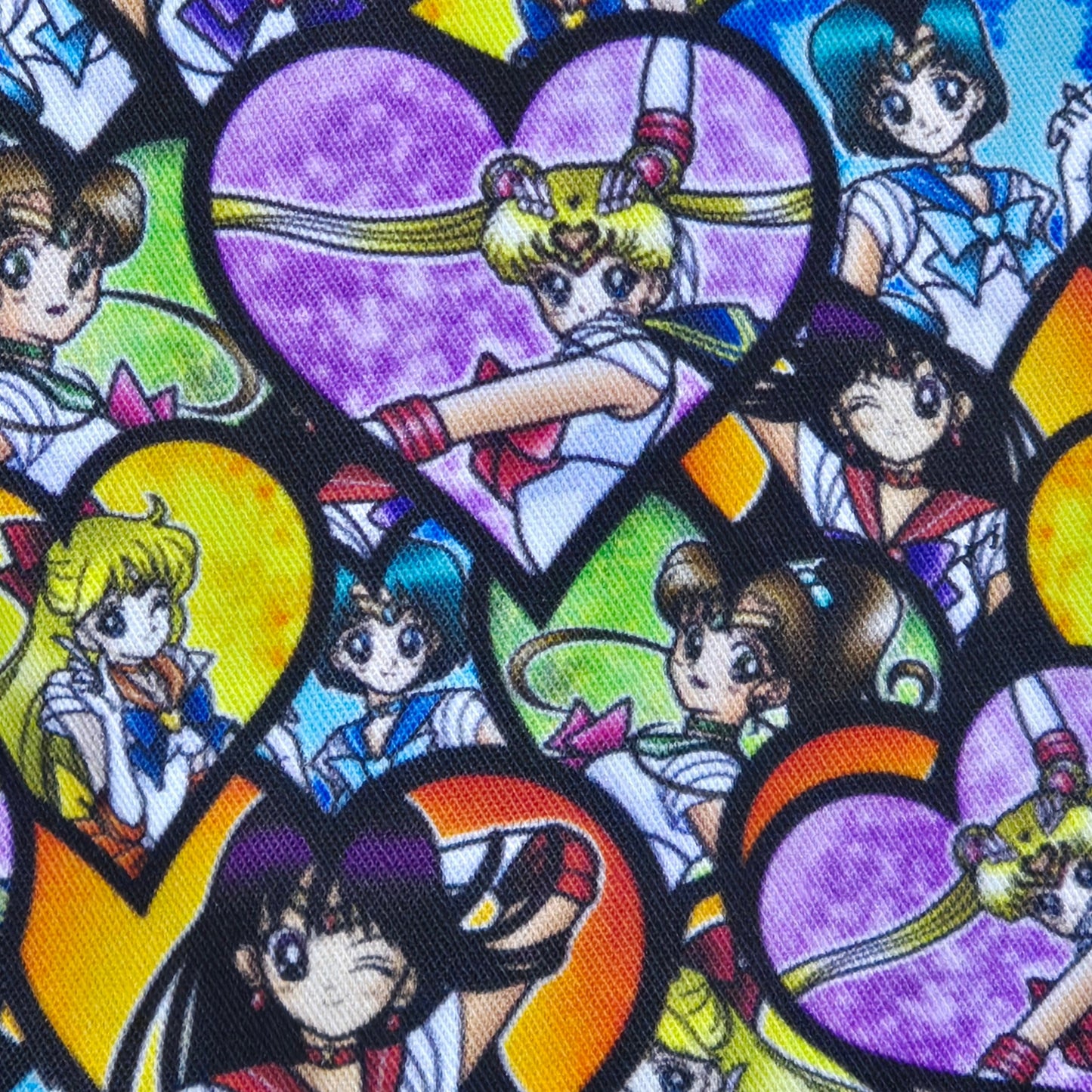 Sailor Moon Hearts | Scrunchie Wristlet