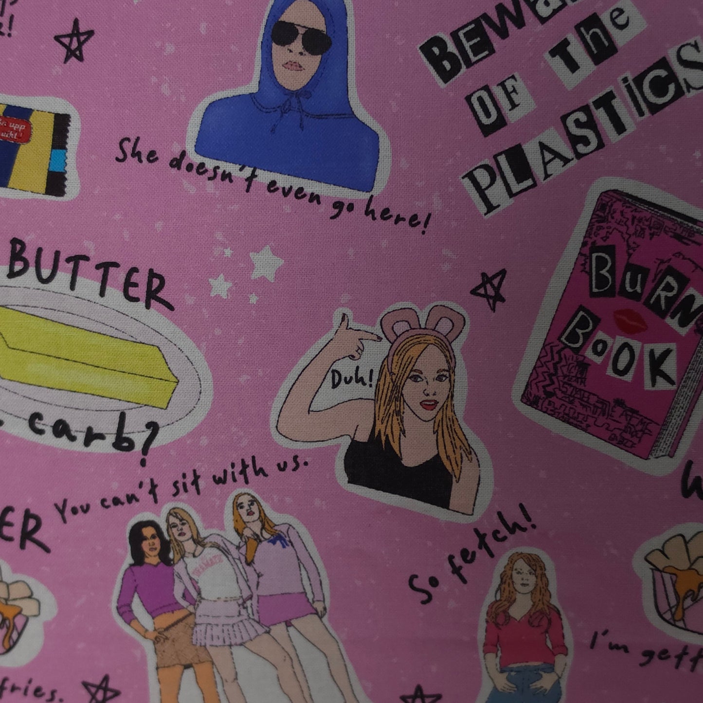 Mean Girls | Fabric Bookmark