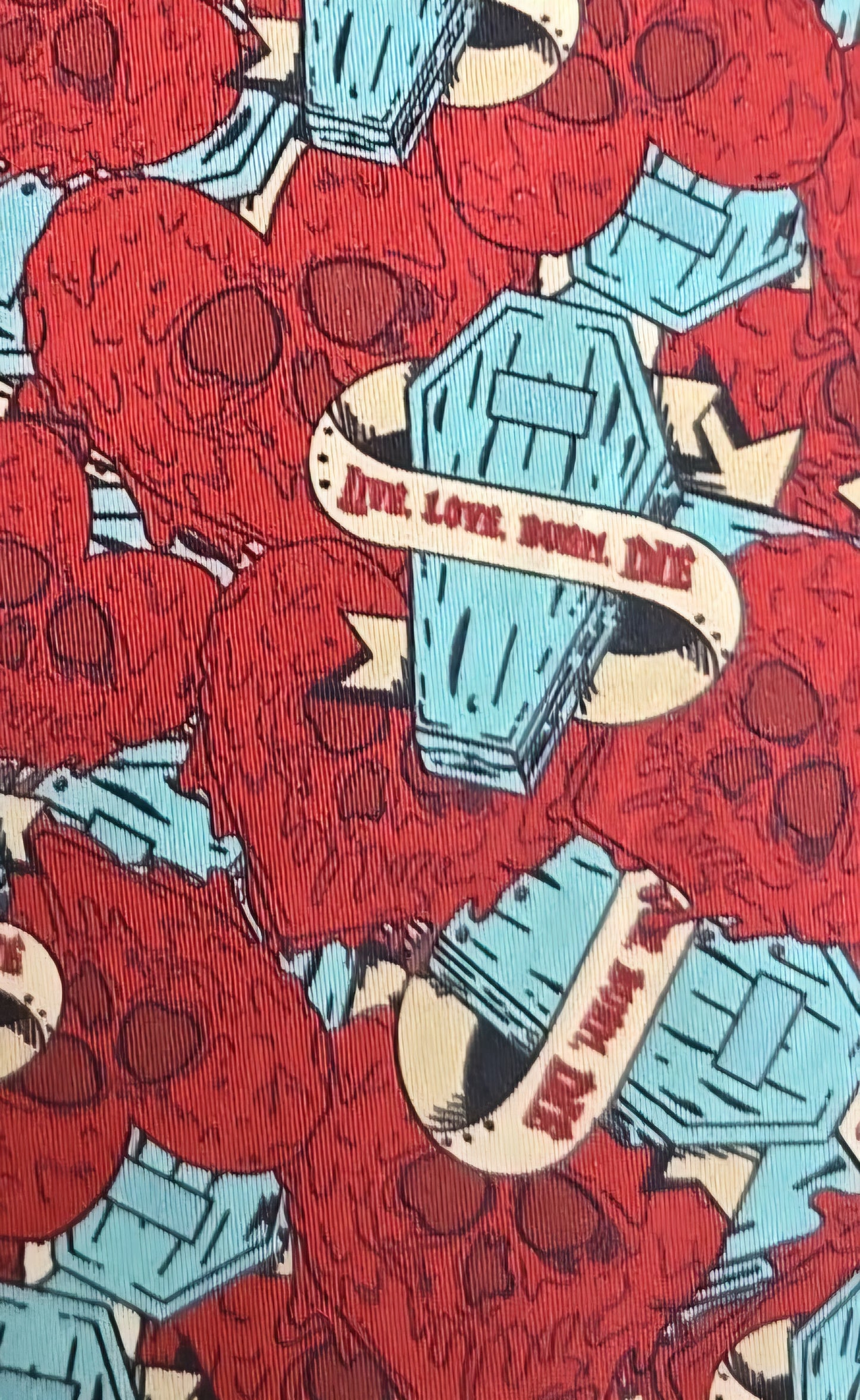 Atreyu Live Love Burn Die | Large Luxe Scrunchie