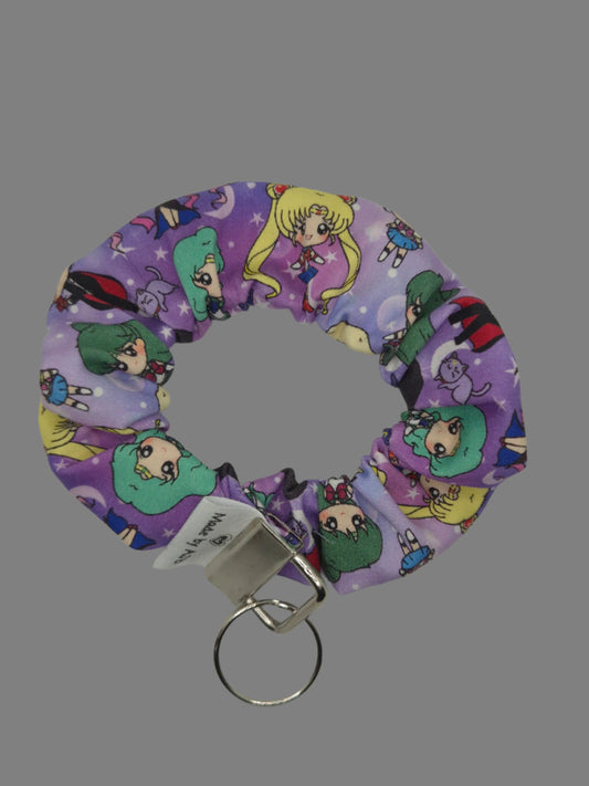 Sailor Moon Scrunchie Wristlet | Cotton Sateen