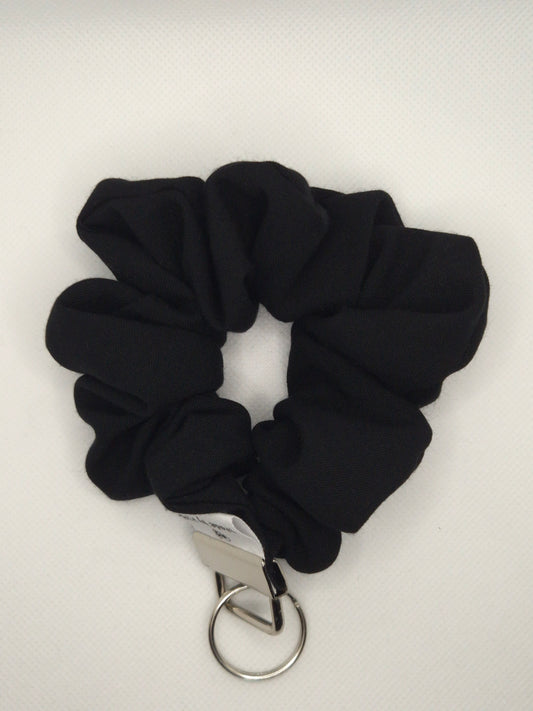 Black Scrunchie Wristlet | Rayon