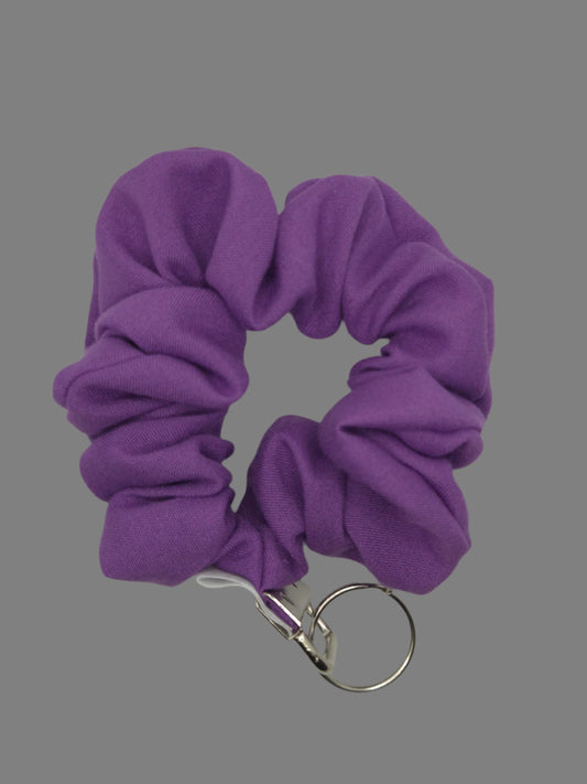 Purple Scrunchie Wristlet | Rayon