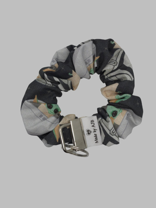 The Mandalorian Scrunchie Wristlet | Cotton