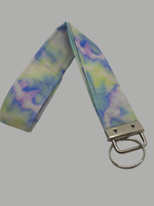 Blue Cloud Wristlet | Cotton
