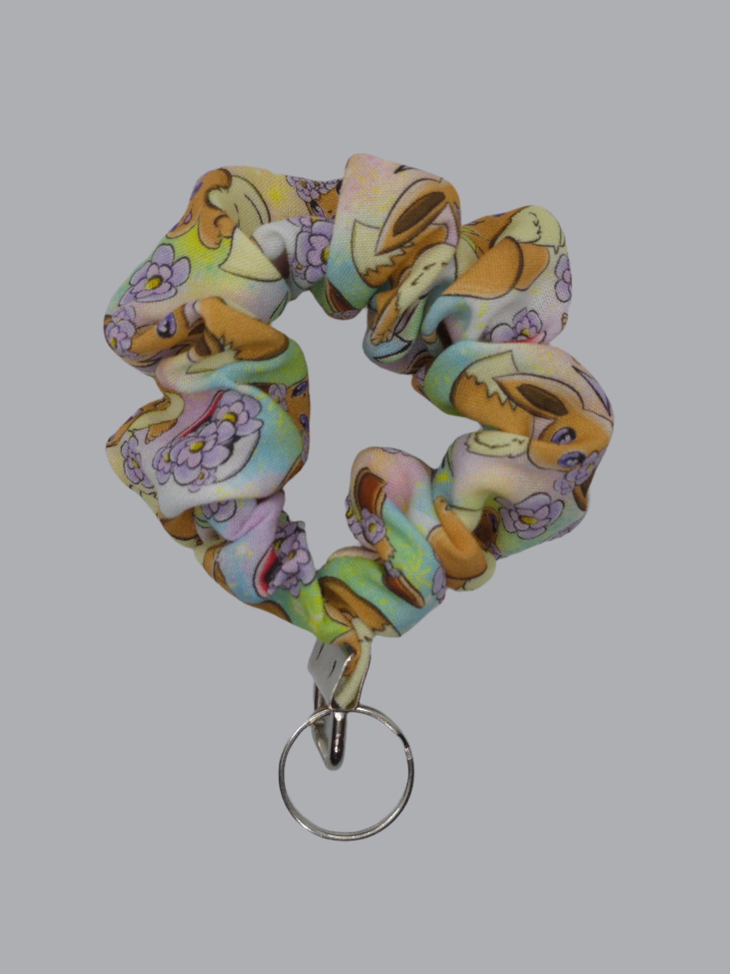 Eevee Floral Scrunchie Wristlet | Rayon
