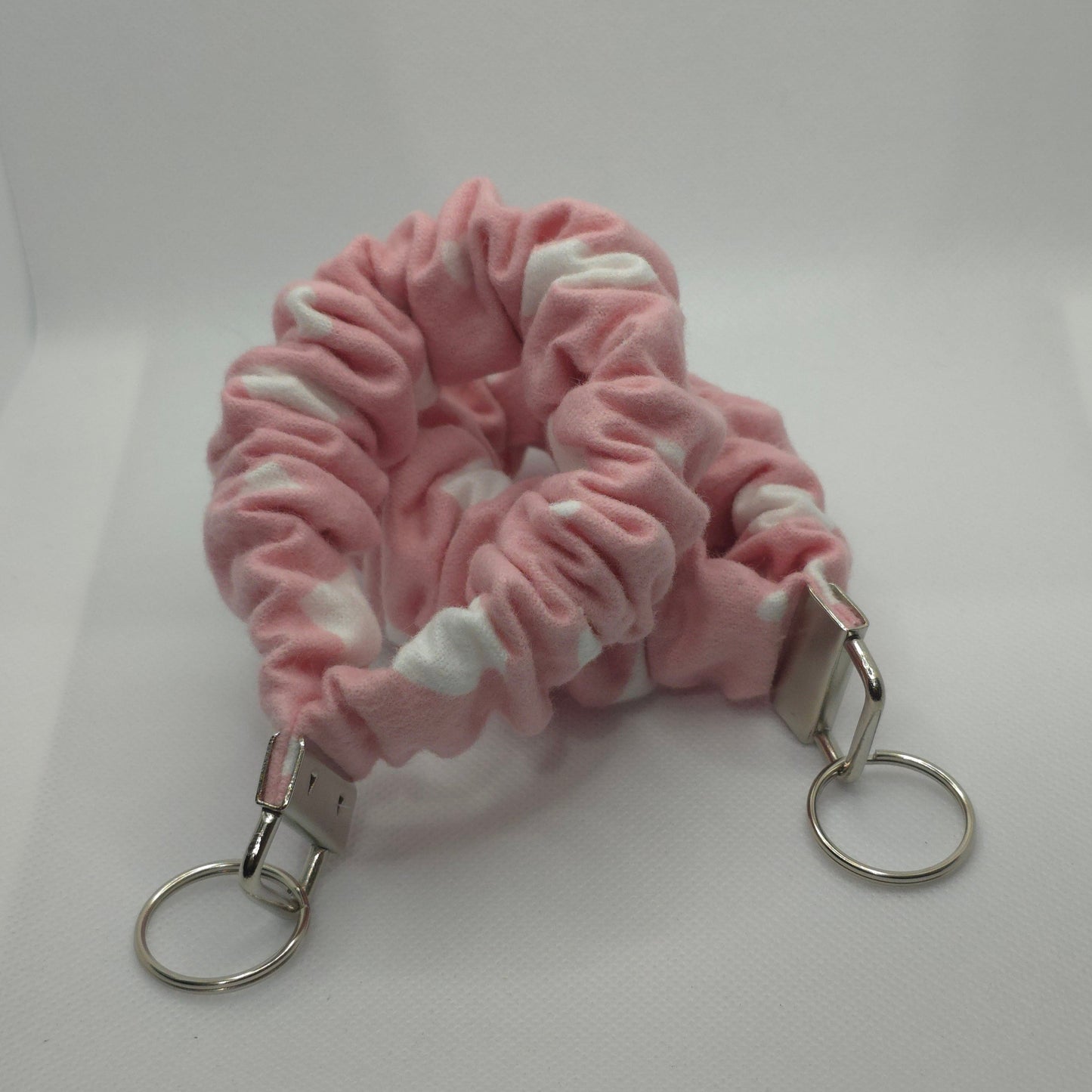 Hearts Scrunchie Wristlet | Cotton