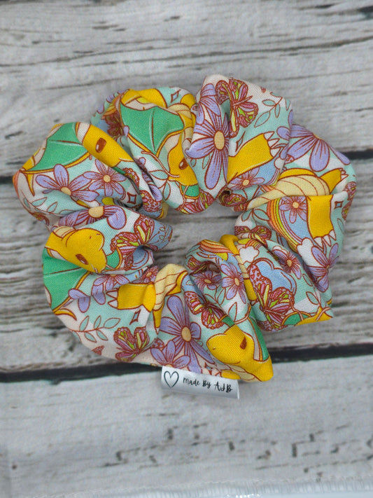 Dragonite Floral Scrunchie | Rayon