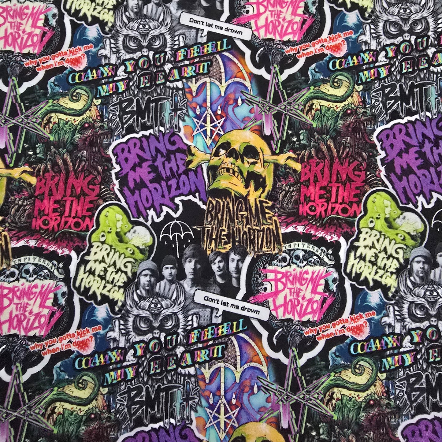 BMTH Bring Me The Horizon | Kids Luxe Scrunchie