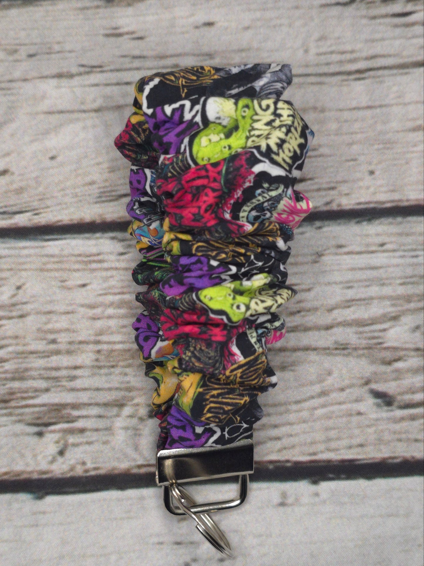 BMTH Bring Me The Horizon Scrunchie Wristlet | Cotton Poplin