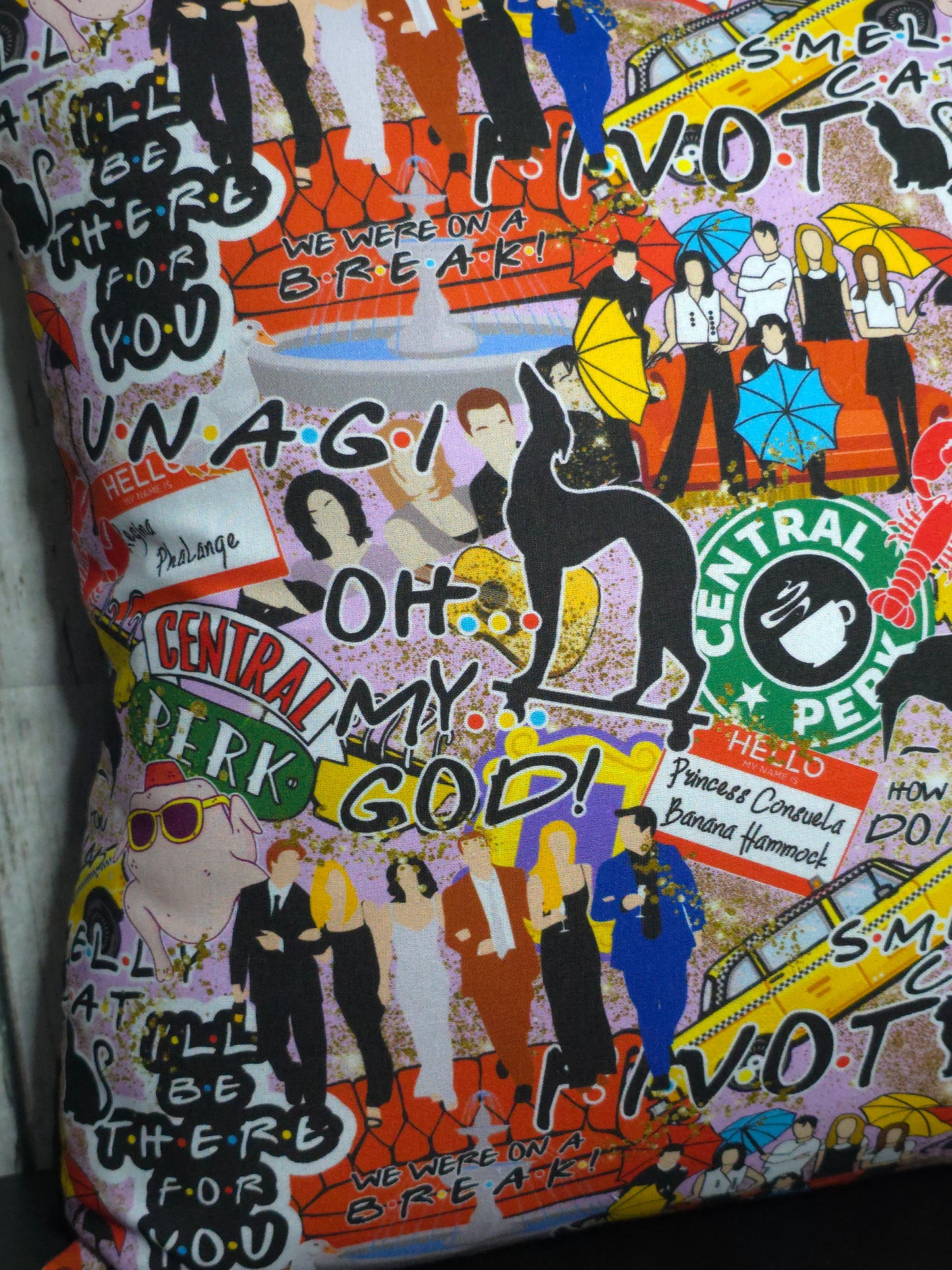 Friends Inspired Cushion Cover | Cotton