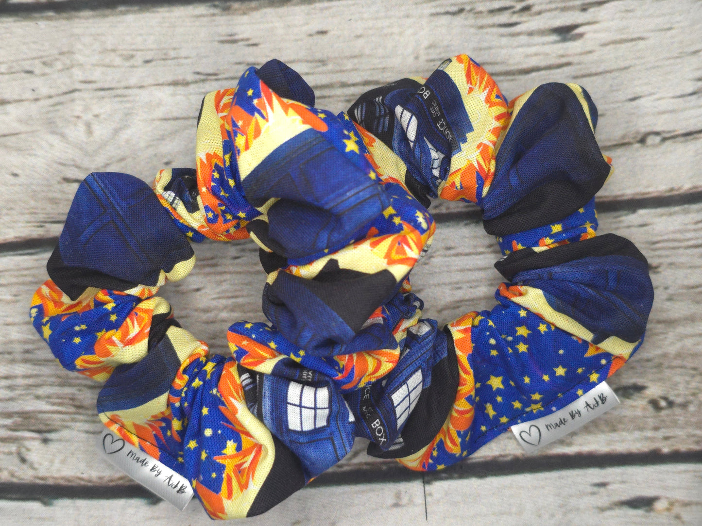 Dr Who Scrunchie | Cotton