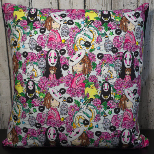 Spirited Away Cushion Cover | Cotton
