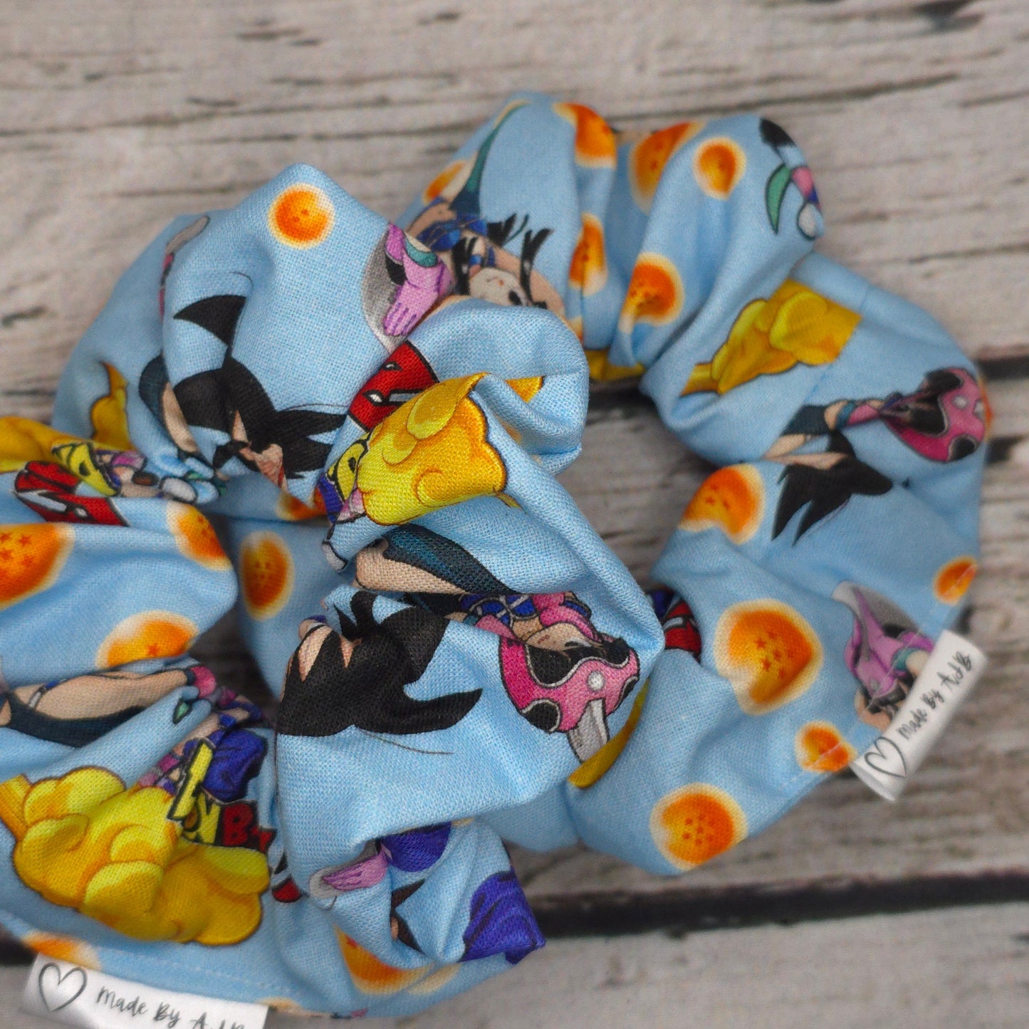Dragon Ball DBZ Mix | Large Classic Scrunchie
