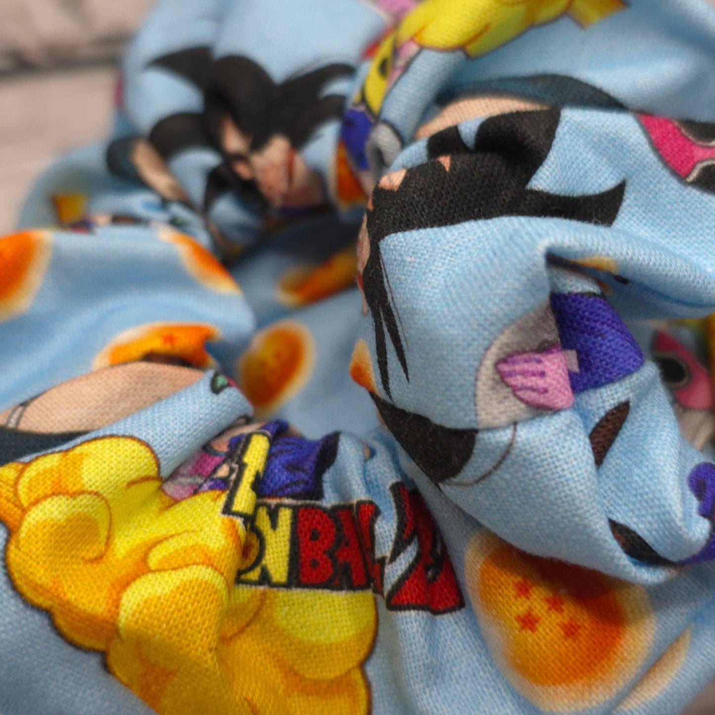 Dragon Ball DBZ Mix | Large Classic Scrunchie