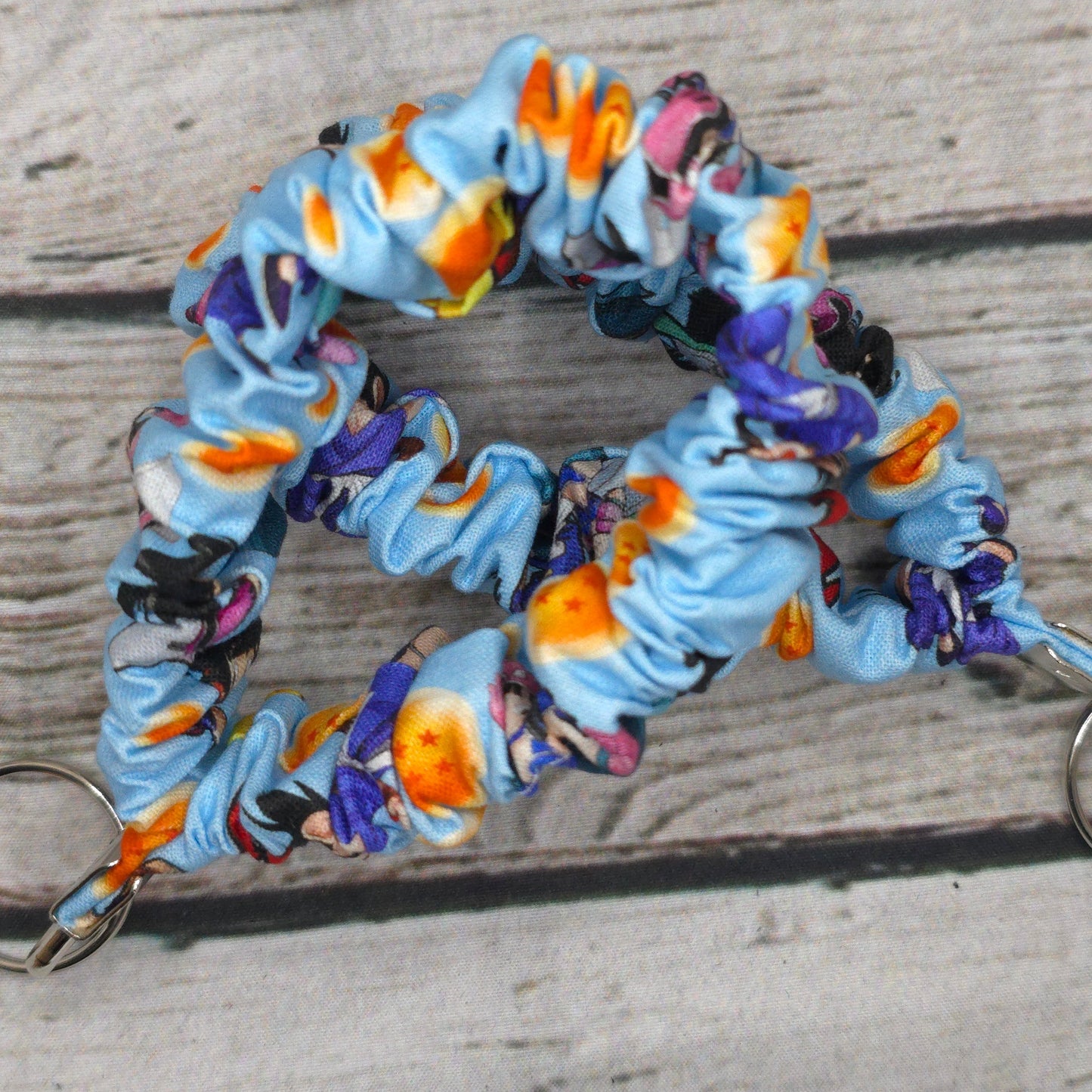 Dragon Ball DBZ Mix Scrunchie Wristlet | Cotton