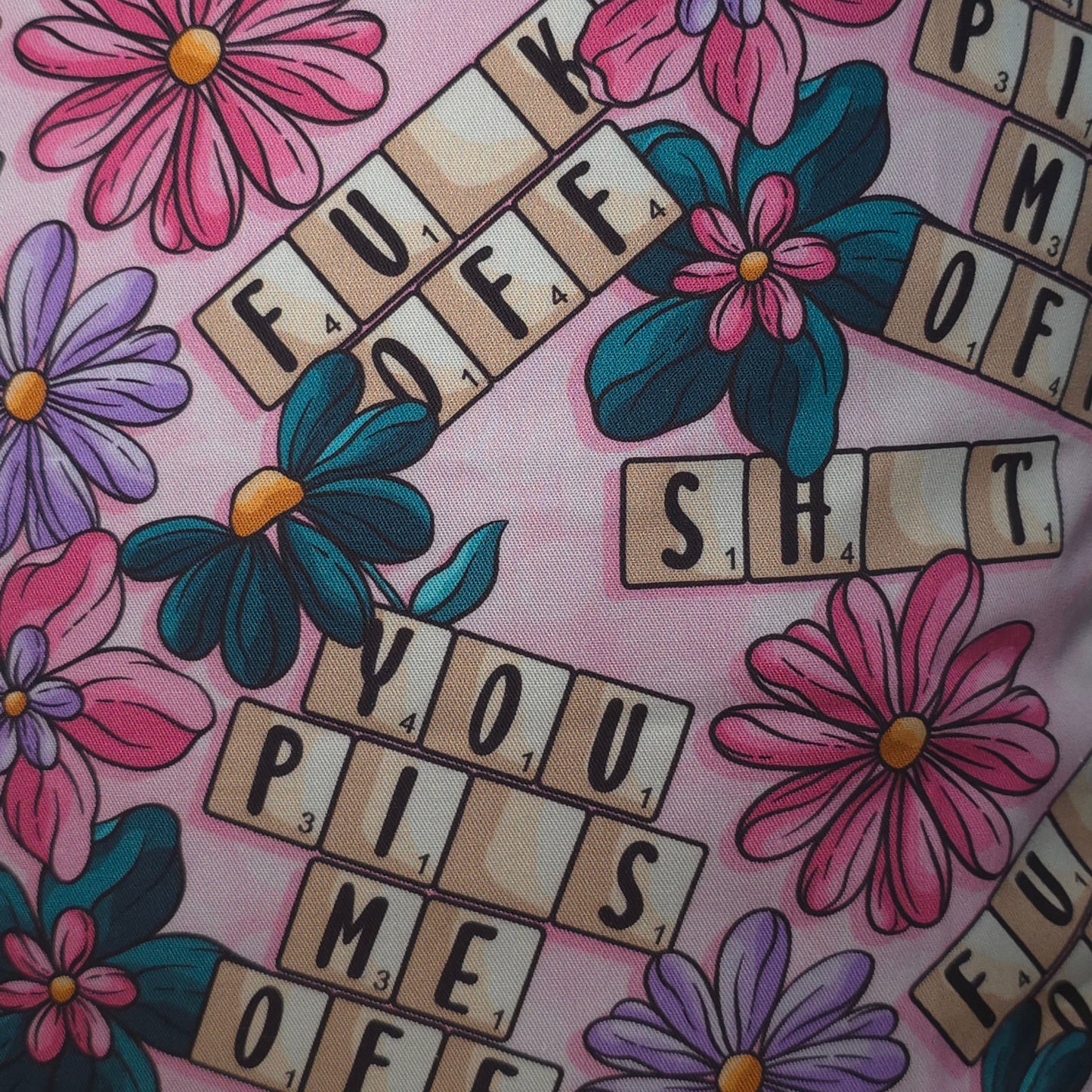 Sassy Scrabble Bookmark | Cotton