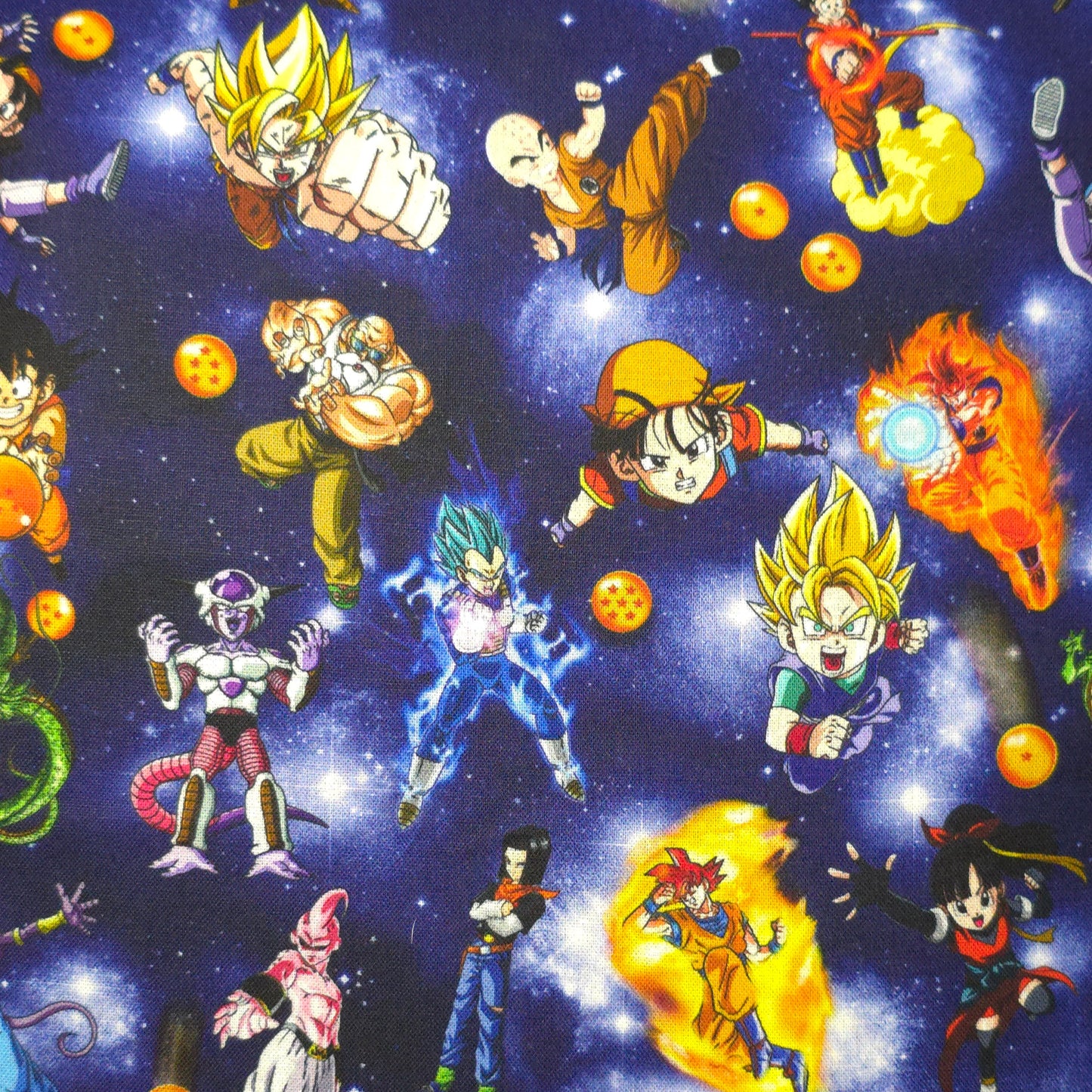 Dragon Ball Universe Scrunchie Wristlet | Cotton