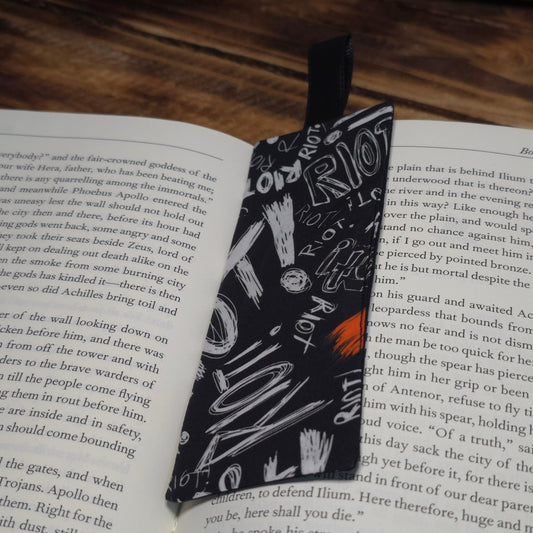 Paramore Riot! Bookmark | Cotton Poplin