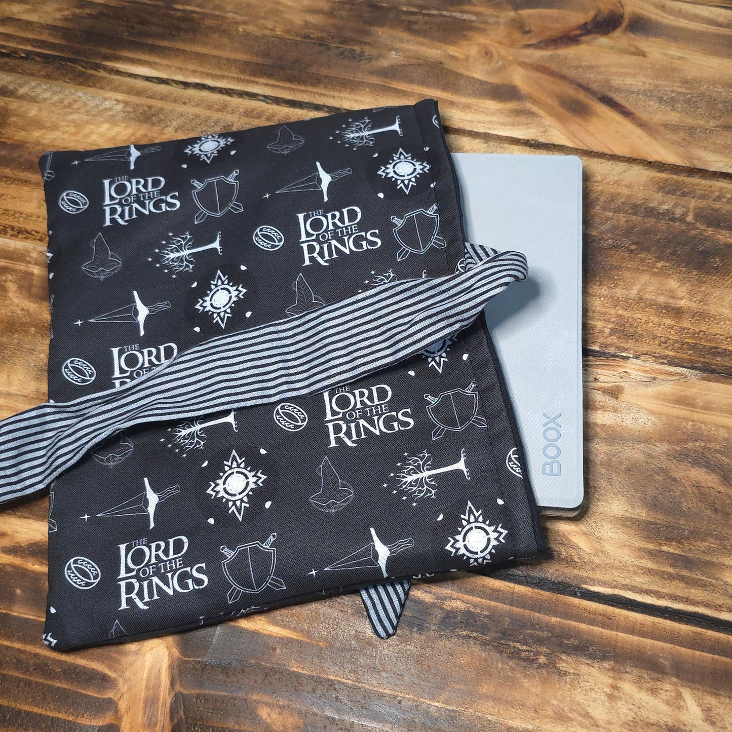 LOTR Fabric Book Sleeve – Side Tie Closure – 3 Sizes