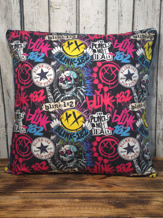 Blink 182 Cushion Cover | Cotton Poplin