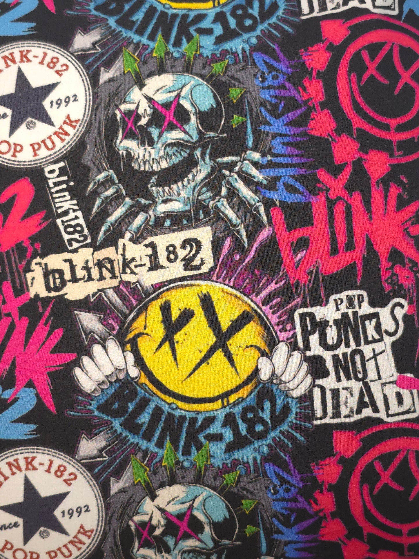 Blink 182 Cushion Cover | Cotton Poplin