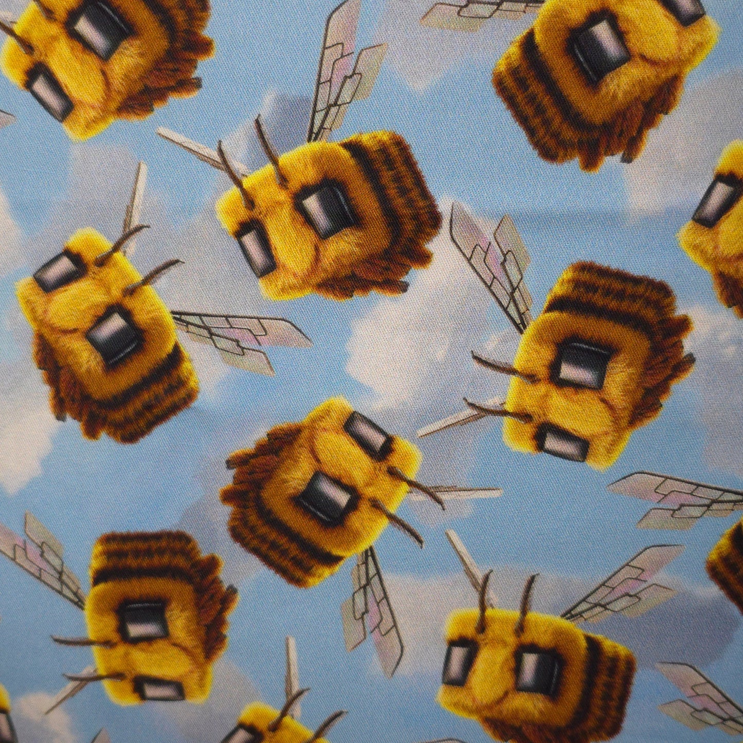 Fluffy Bees Bookmark | Cotton