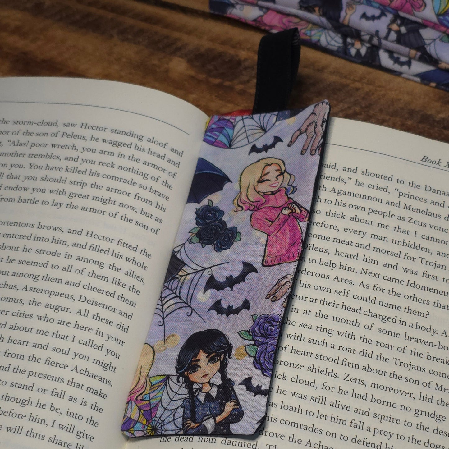 Wednesday & Enid Bookmark | Cotton