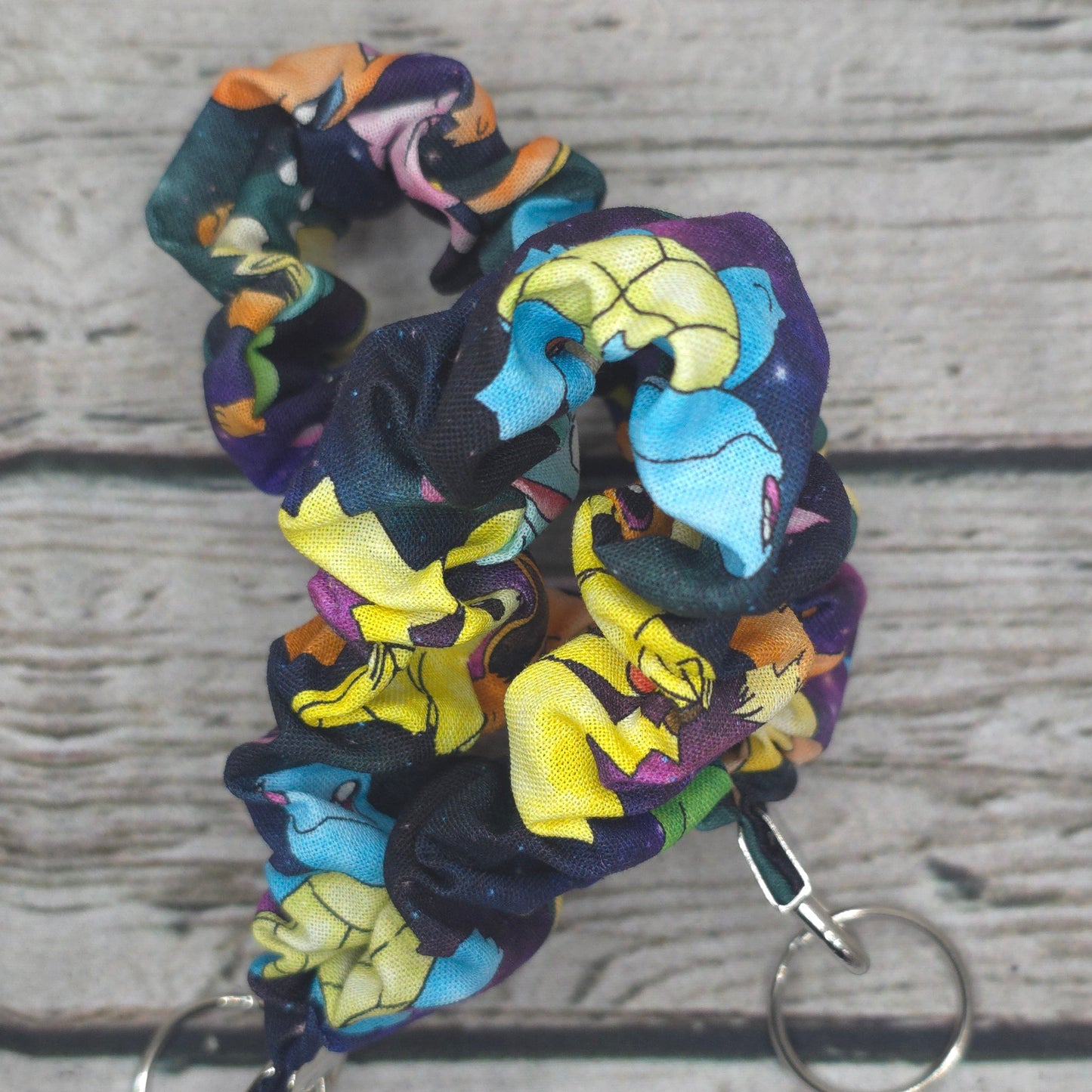 Pokemon Mix Scrunchie Wristlet | Cotton
