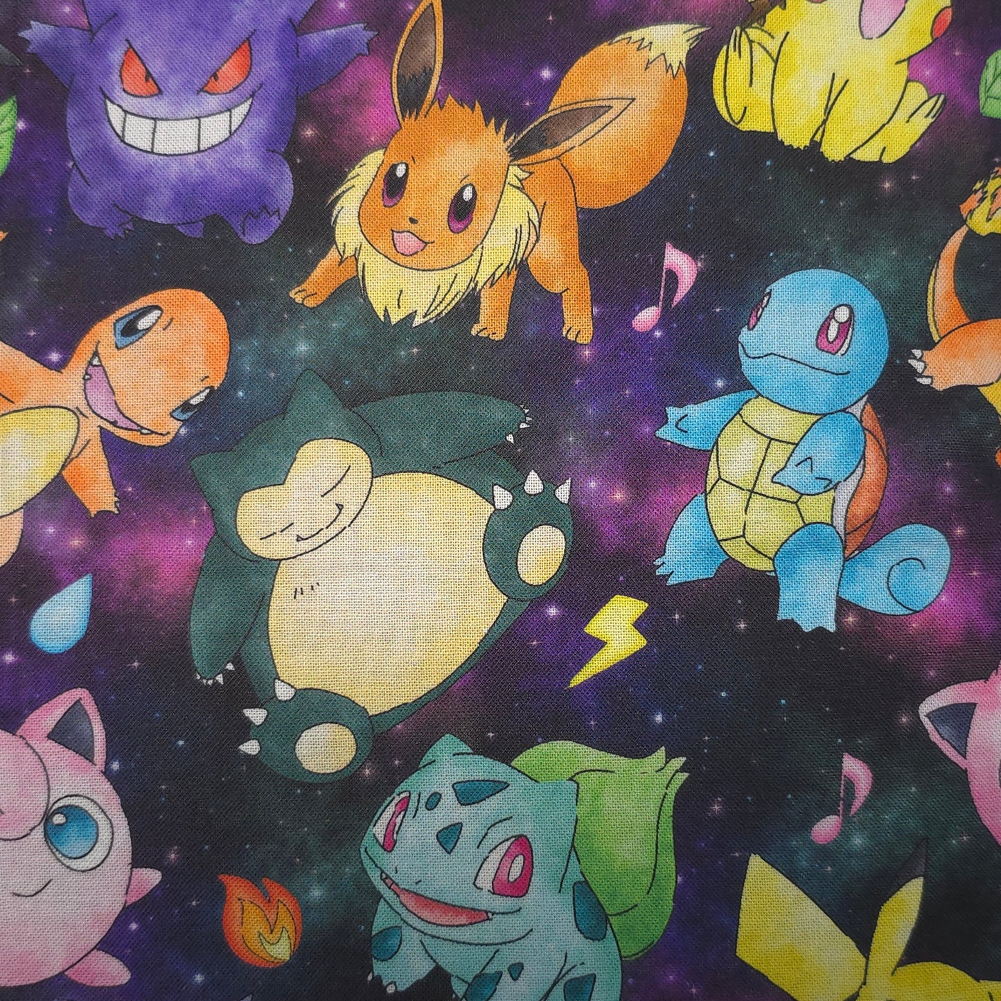 Pokemon Mix Scrunchie Wristlet | Cotton