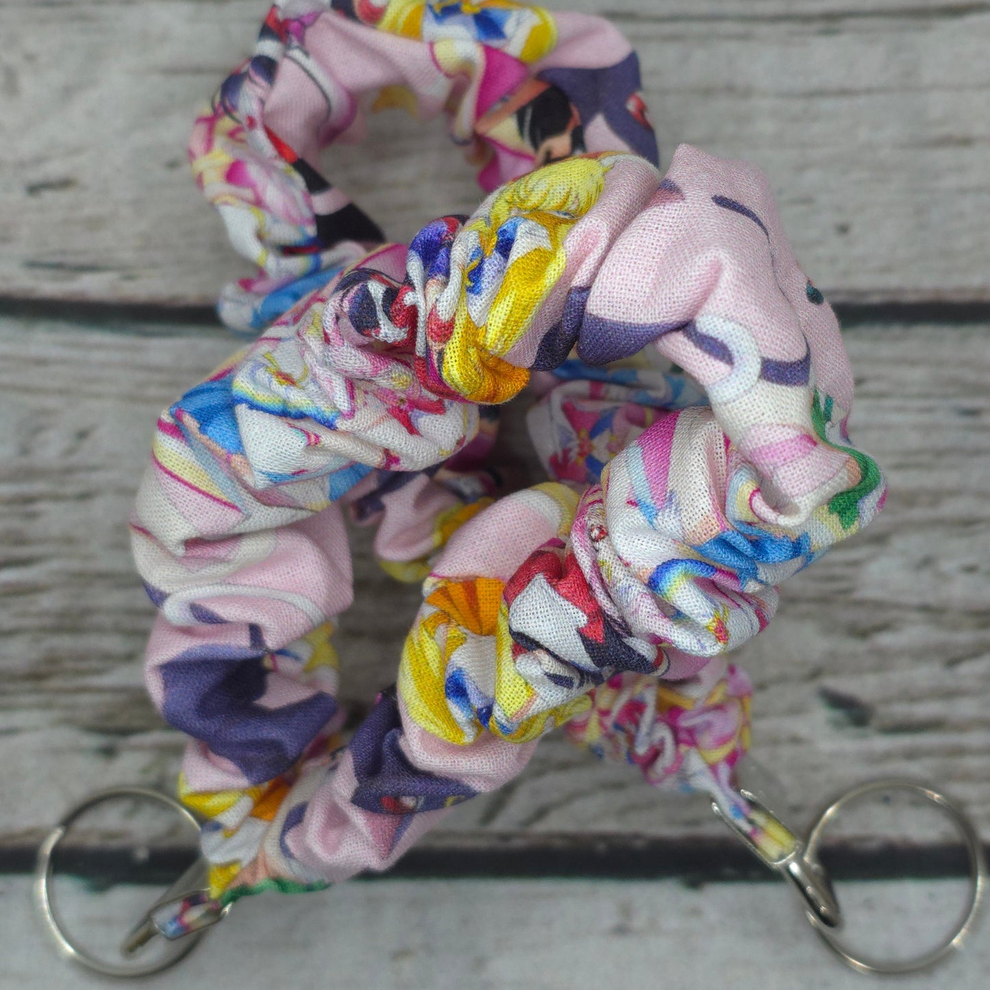 Sailor Moon Squad Scrunchie Wristlet | Cotton