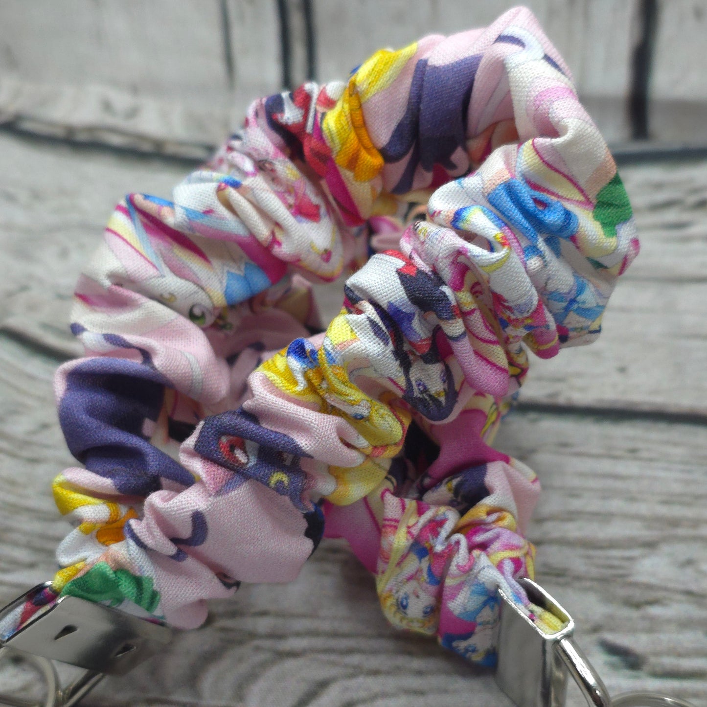 Sailor Moon Squad Scrunchie Wristlet | Cotton