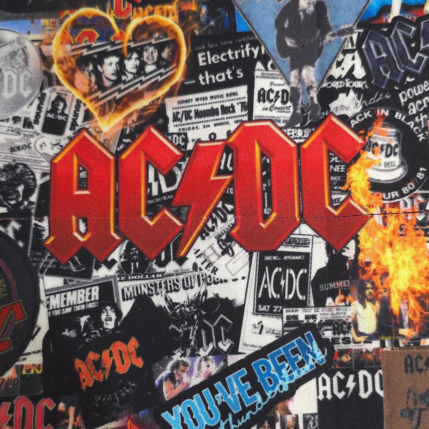 AC/DC | Fabric Bookmark