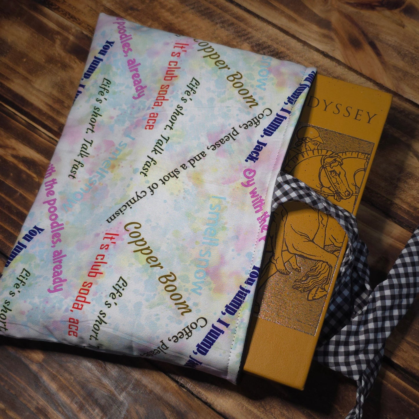 Gilmore Girls | Fabric Book Sleeve – Side Tie Closure – 3 Sizes